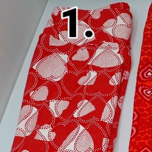 Lularoe Valentine's Day Love Leggings.